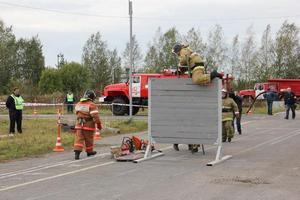 Пожарный биатлон в Ивановской области