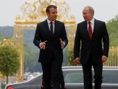 Макрон примет Путина во Франции накануне саммита G7