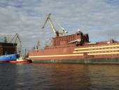 Россия запустила первую в мире плавучую атомную электростанцию