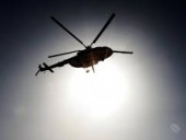 В России у жилых домов разбился вертолет