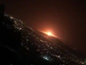 На военной базе в Иране произошел мощный взрыв