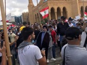 В Бейруте продолжаются антиправительственные протесты, полиция применила слозогинний газ