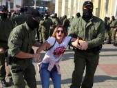 В Минске более полусотни задержанных на 
