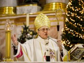 В Беларусь вернулся глава Римско-католической церкви и провел Рождественскую службу
