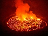 В Конго происходит вивереження одного из самых активных вулканов мира