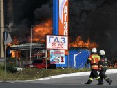 В Новосибирске взорвалась АЗС, пострадали более двух десятков человек