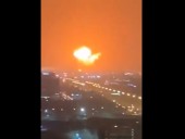 В порту Дубая произошел мощный взрыв