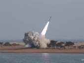 КНДР запустила зенитную ракету