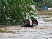 Жертвами наводнения в Индии стали по меньшей мере 15 человек, более 100 пропали без вести