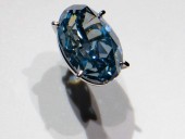 В Ботсване нашли бриллиант с уникальным голубым оттенком