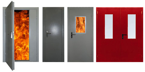 Противопожарные двери всевозможных типов недорого