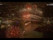 Австралия встретила Новый год под обратный отсчет