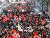 Низкие зарплаты, рекордная инфляция: во Франции проходит общенациональная забастовка