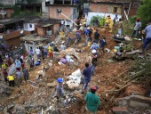 В Бразилии из-за ливней и оползней погибли по меньшей мере 19 человек